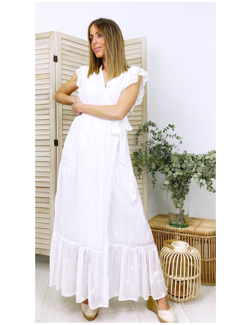 Vestido  Notche Blanco
