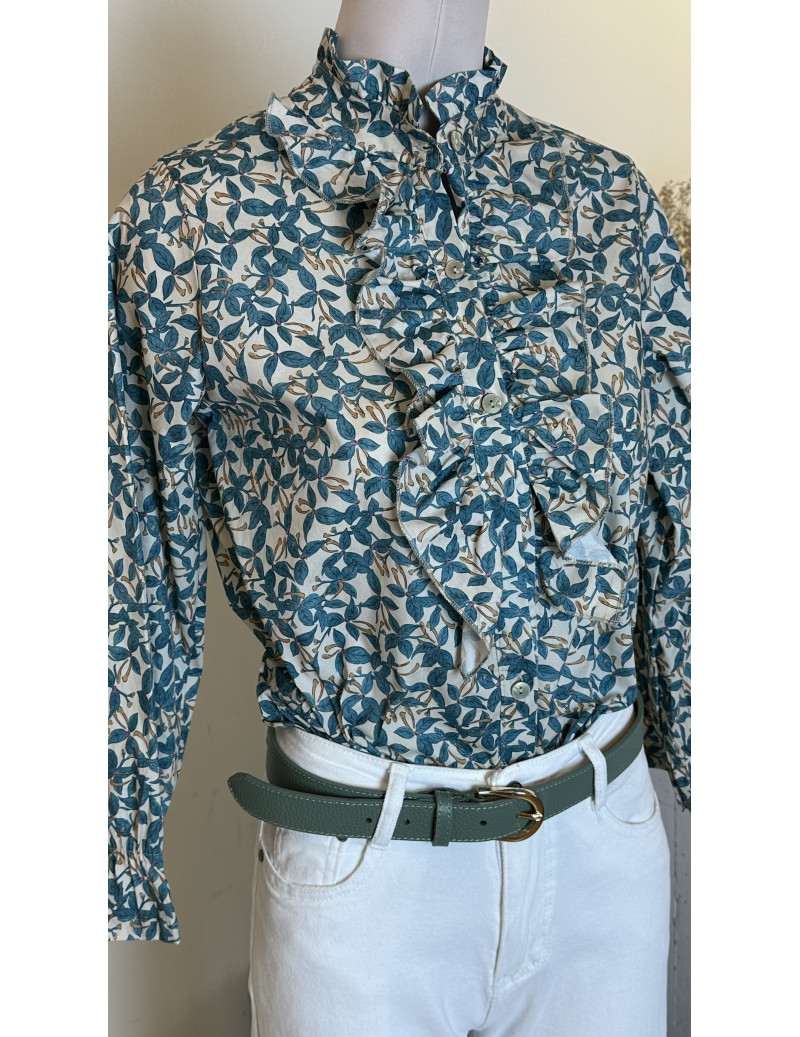 Camisa Tropical  Verde