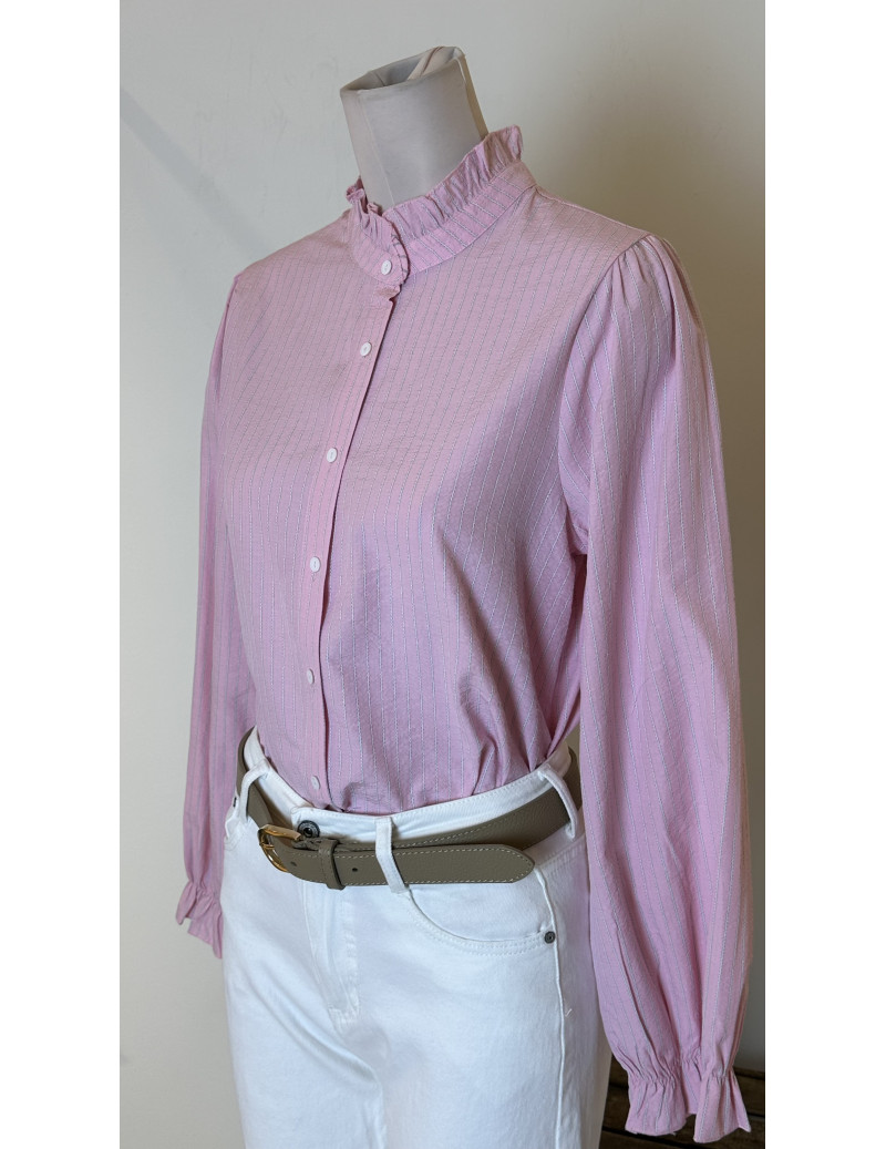 Camisa Julina Rosa