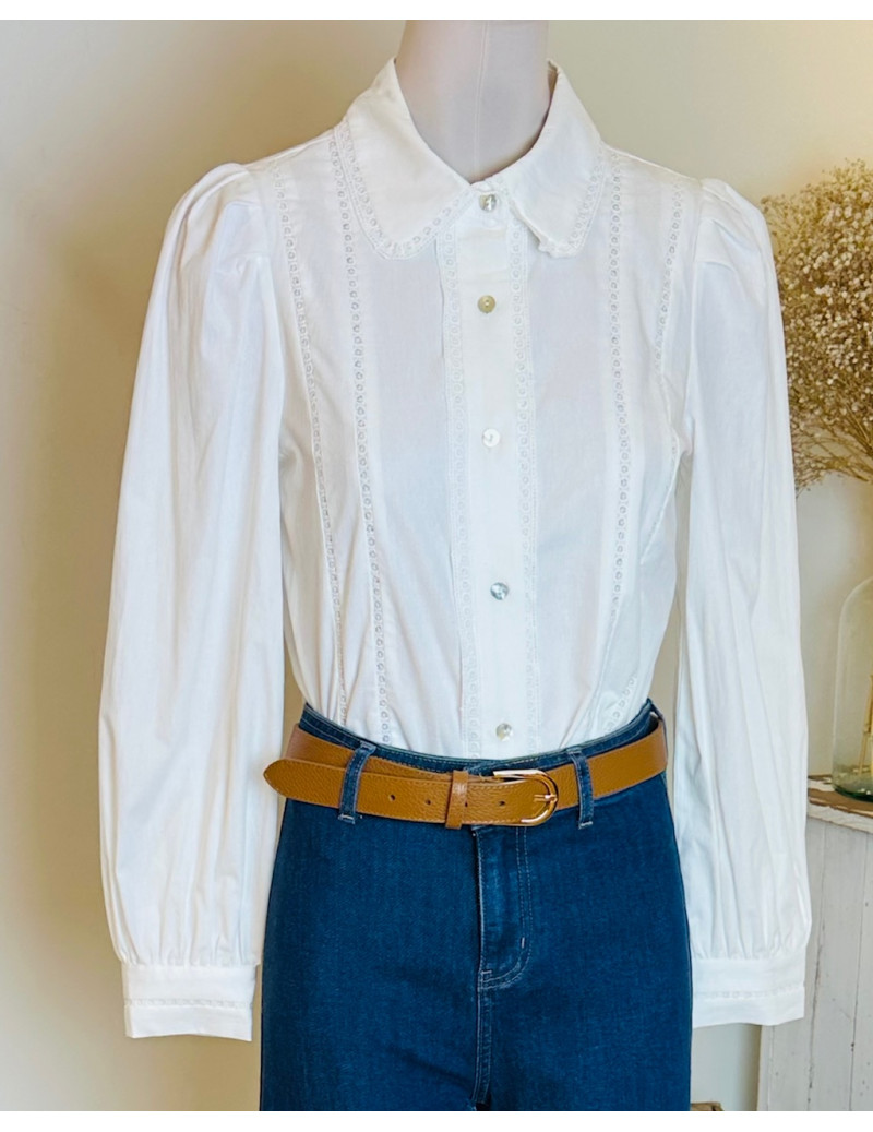 Camisa Clemence Blanco