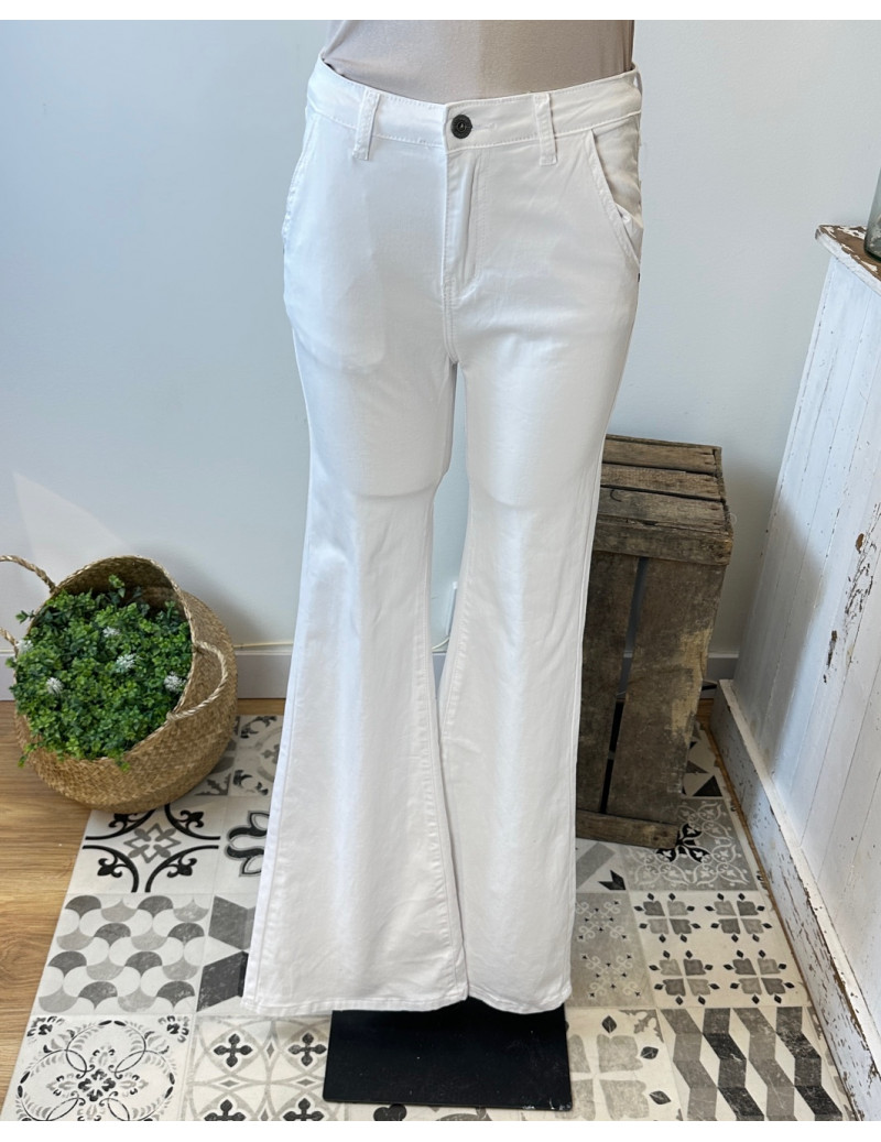 Pantalón Chinno Blanco