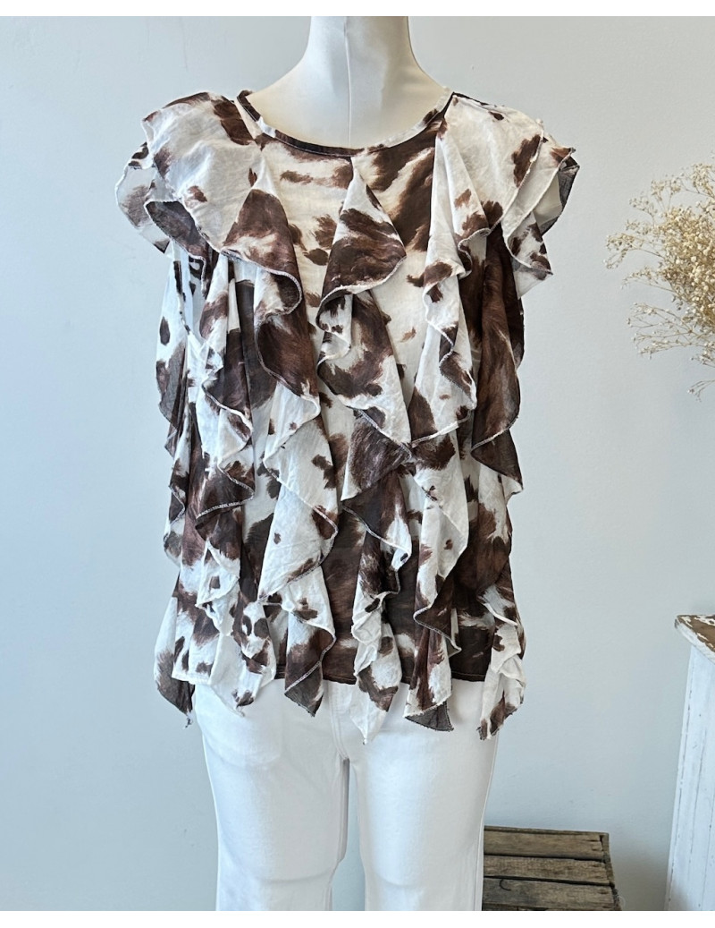 Blusa Pony Chocolate