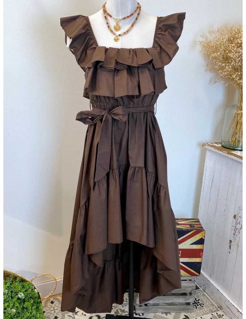 Vestido México Chocolate