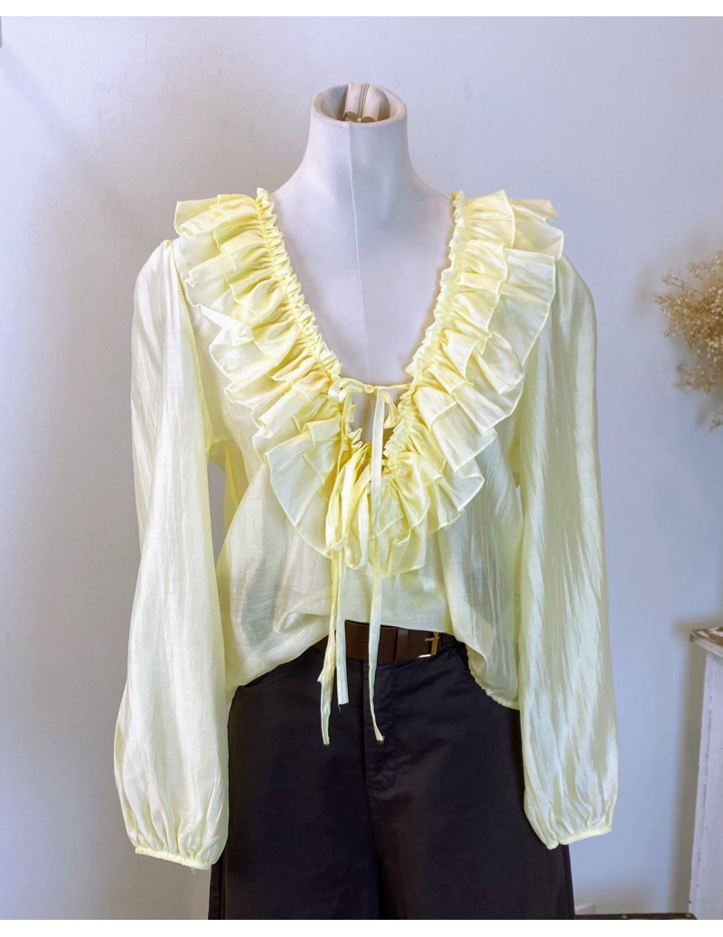 Camisa Brisa Volantes