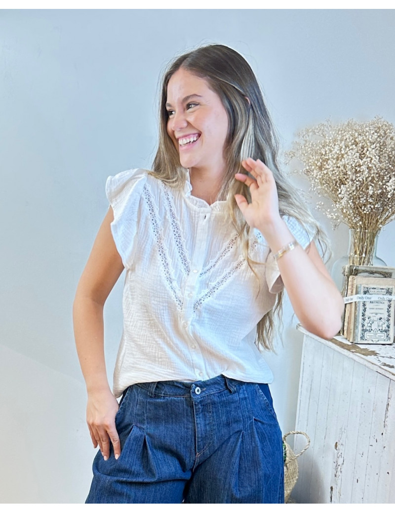 Camisa Avec Blanco