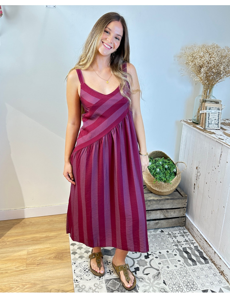Vestido Alexa Berenjena