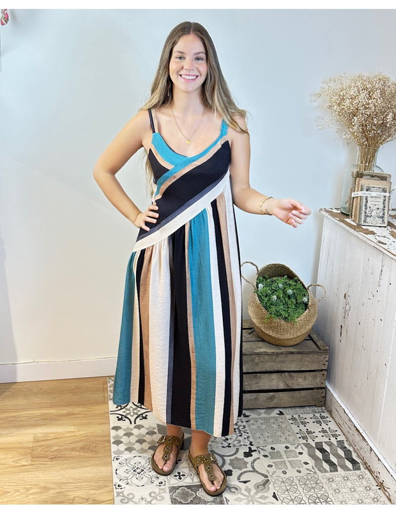 Vestido Alexa Topo
